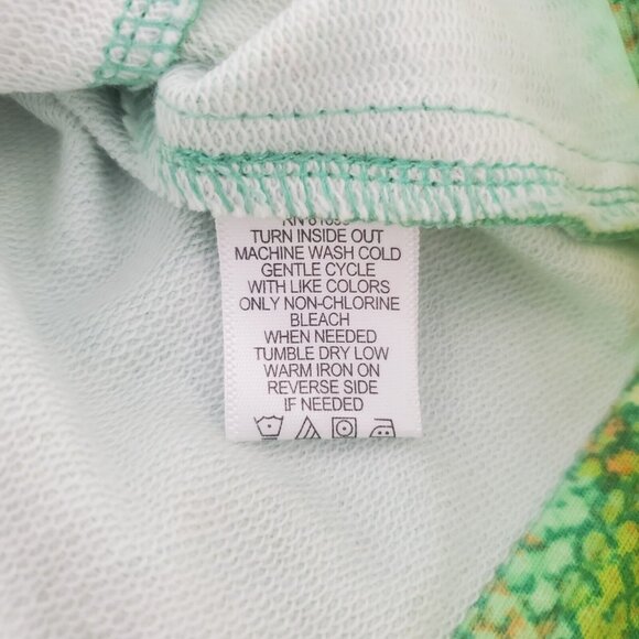 Isaac Mizrahi Live Womens Green Snakeskin Snap Front Jacket Size 1X Pockets - Picture 5 of 8